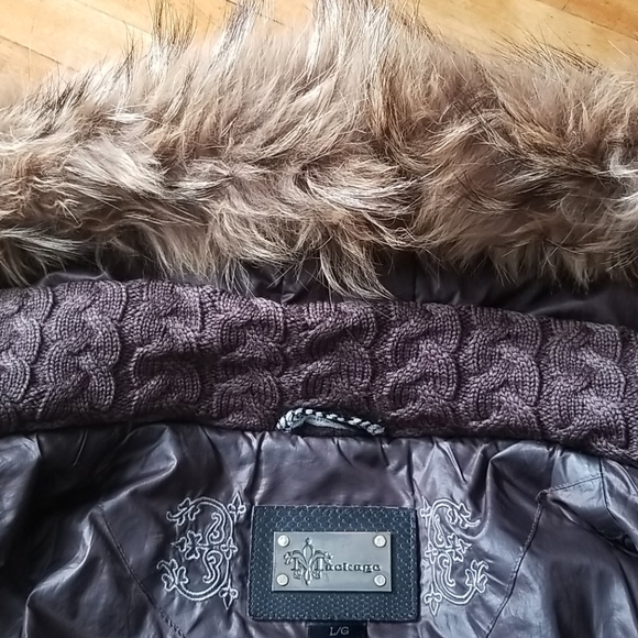 Brown Mackage Peaches Jacket Size: L - Picture 5 of 16